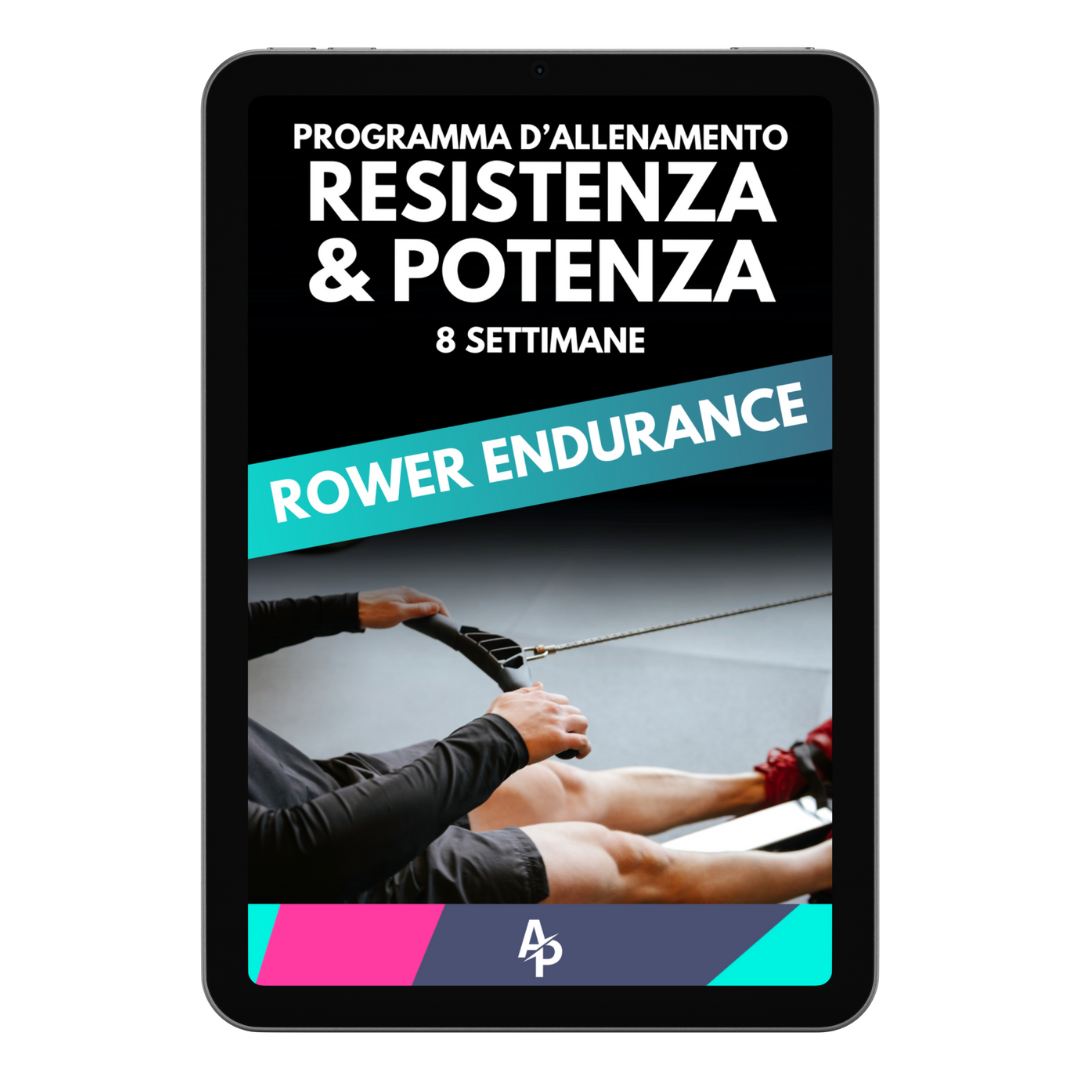 AP Rower Endurance, il programma di allenamento con il VOGATORE che cambierà radicalmente il tuo approccio all'allenamento cardiovascolare