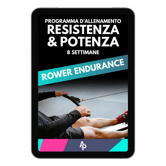 AP Rower Endurance, il programma di allenamento con il VOGATORE che cambierà radicalmente il tuo approccio all'allenamento cardiovascolare